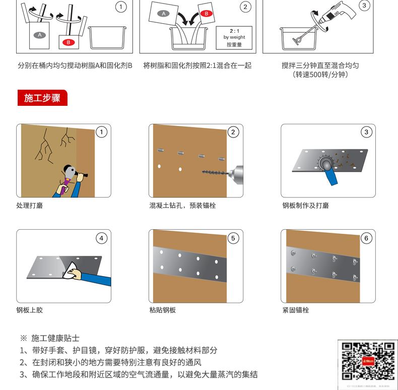 包钢平安粘钢加固施工过程